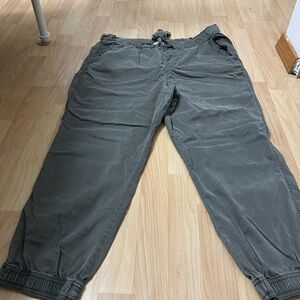 Knox Rose Gray Jogger Track Pants